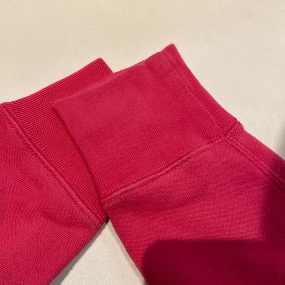 Gucci vintage inspired oversized long sleeve logo pink sweatshirt interlocking G - Picture 11 of 15